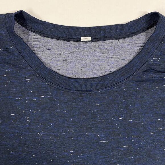 Lululemon Swiftly Relaxed Short Sleeve T Shirt Cosmic Shift Hyper Blue Sz XL - Picture 2 of 9